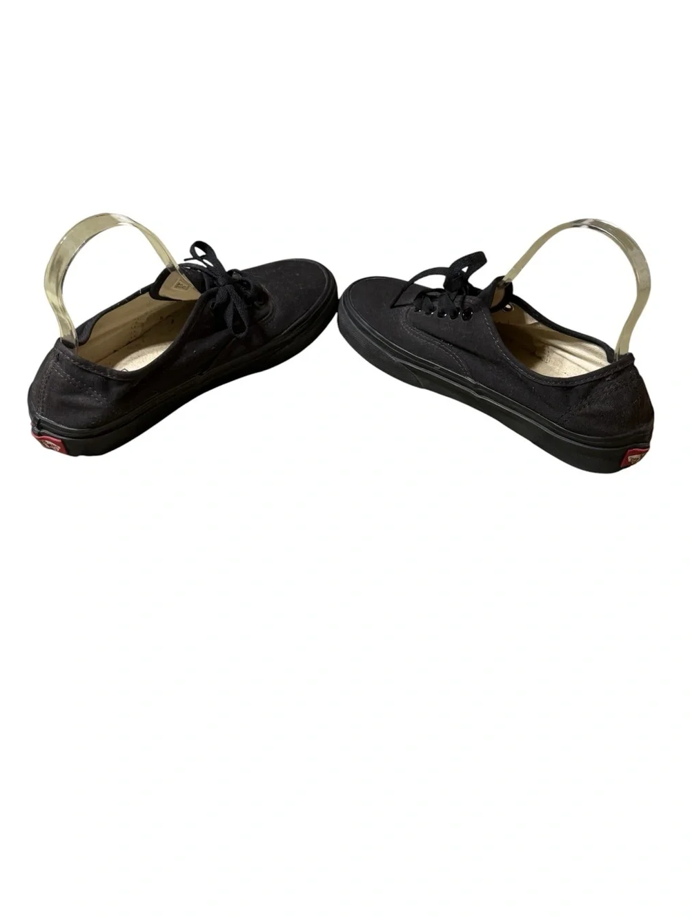 VANS Authentic Men's Size 6.5 Women Size 8 Black Original Low Top Sneakers